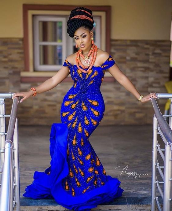 ankara engagement dresses for African women - fashion 3