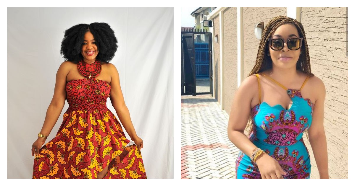 Ankara cocktail dresses for Great African women