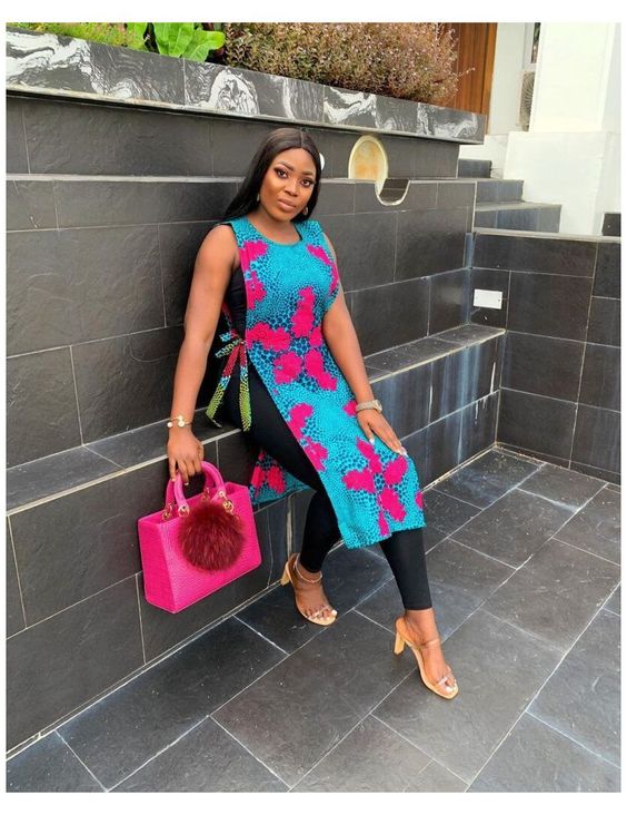 Ankara dresses and tops	for African girls - fashion 2