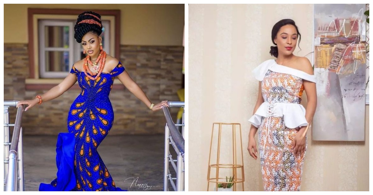 ankara engagement dresses for African women - fashion