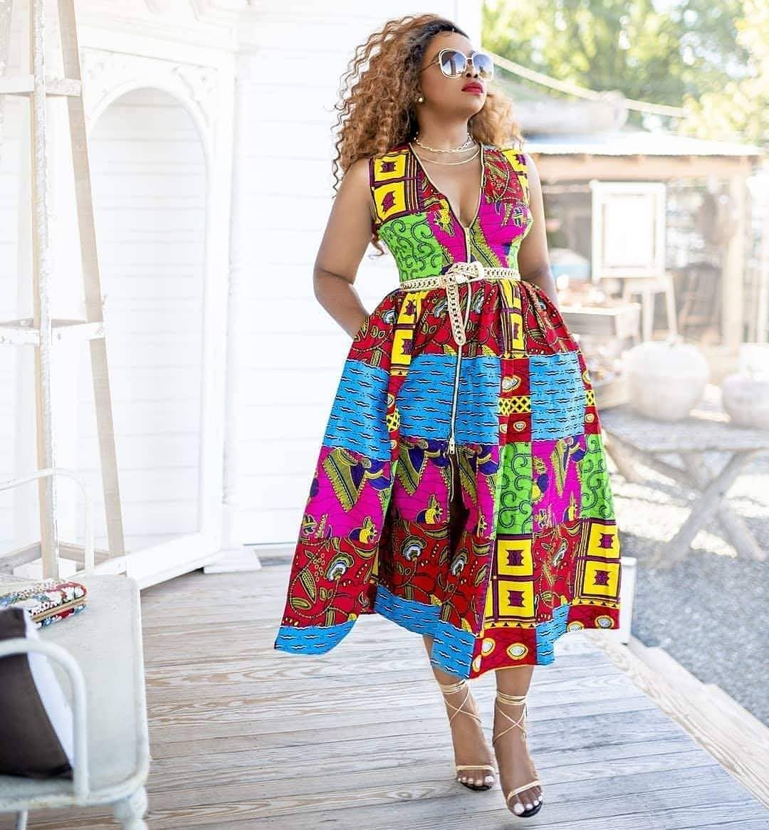 contemporary african dresses
