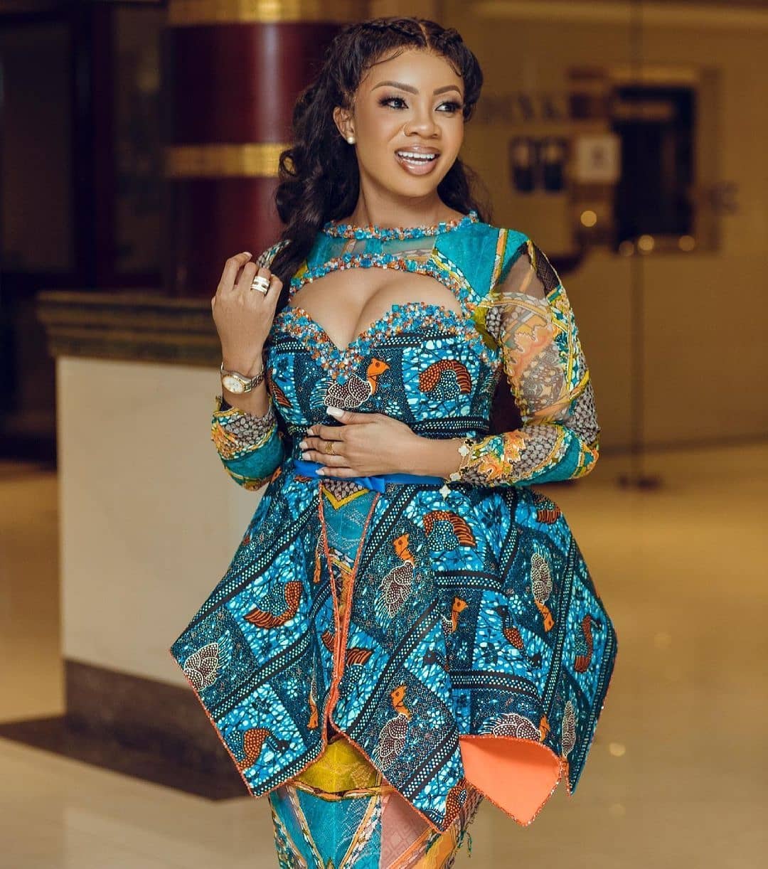 Amazing Ankara Long Dresses Gown styles For Ladies 17