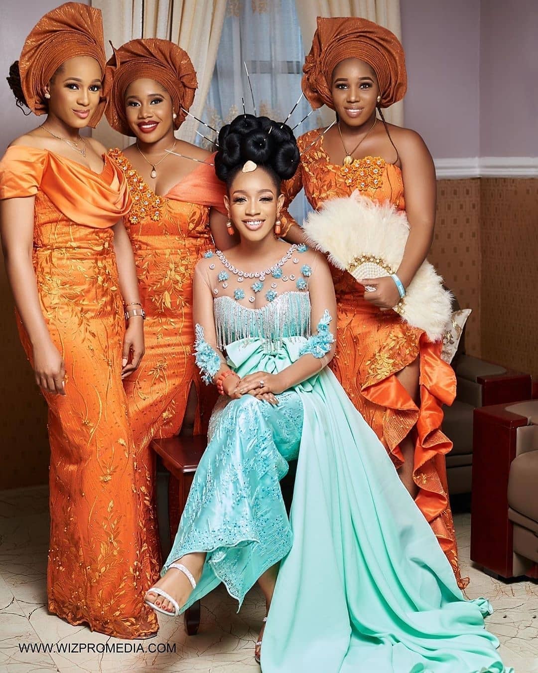 Latest Ankara Styles for Traditional Wedding for Cute ladies 3