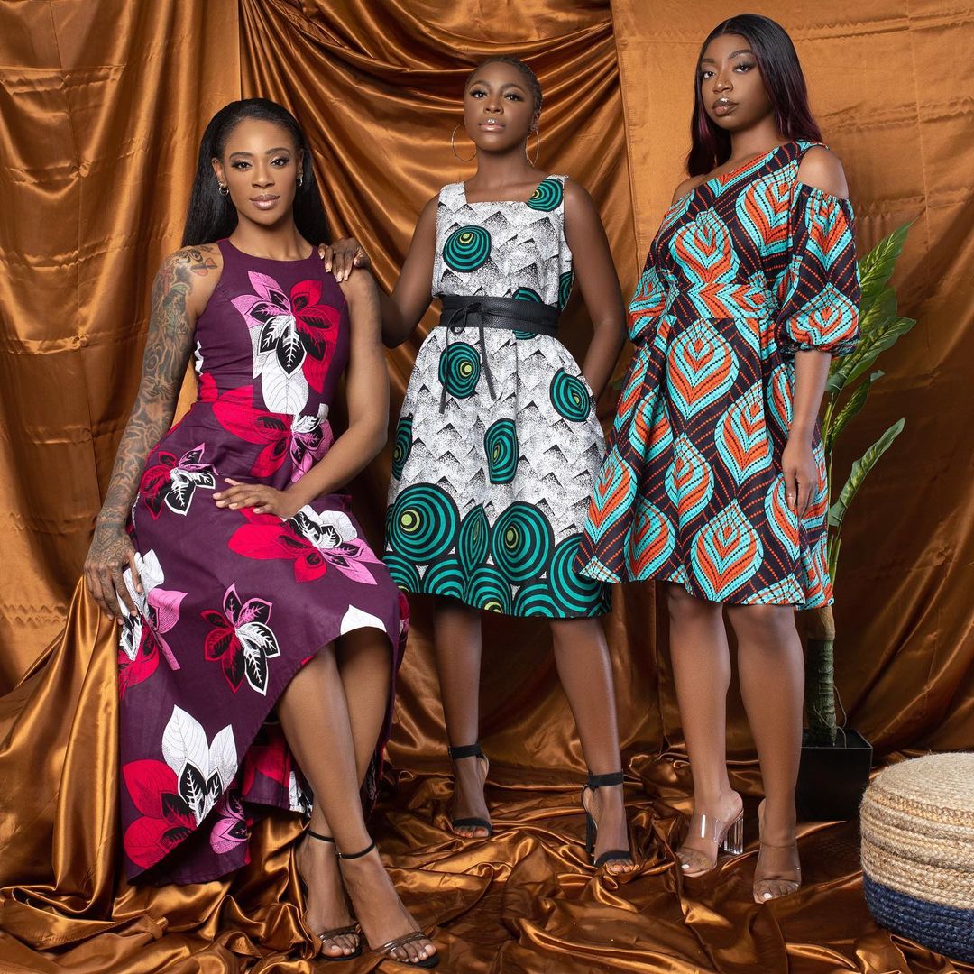 BEST AFRICAN PRINT DRESSES FOR CUTE LADIES 2021 5