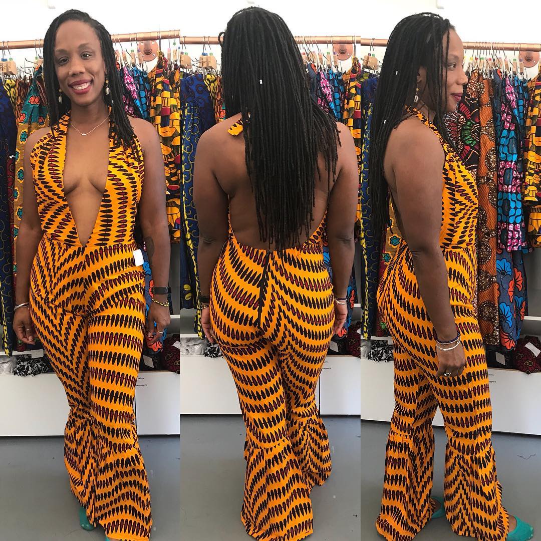 ATTRACTIVE AFRICA JUMPSUIT FOR AFRICAN LADY IN 2021 16