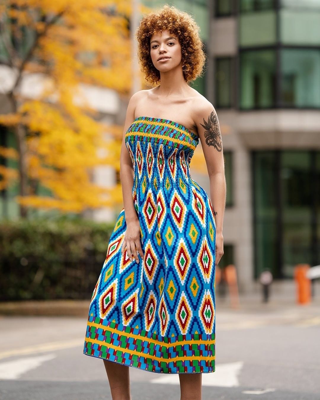 ATTRACTIVE AFRICA JUMPSUIT FOR AFRICAN LADY IN 2021 1
