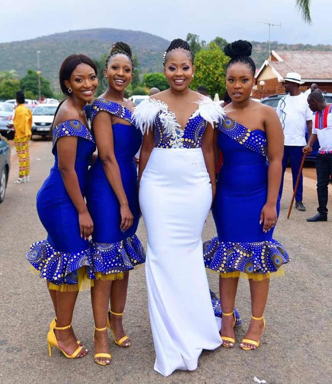 Amazing Shweshwe Designs for weddings for women 2024 20