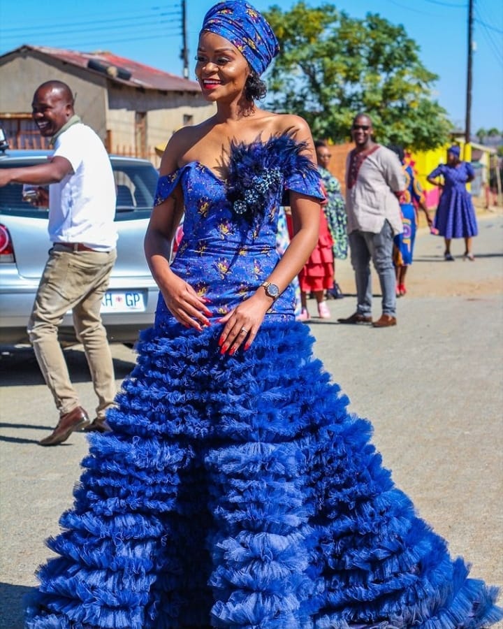 TOP AFRICAN WEDDING DRESSES WITH MODERN FABRICS 12