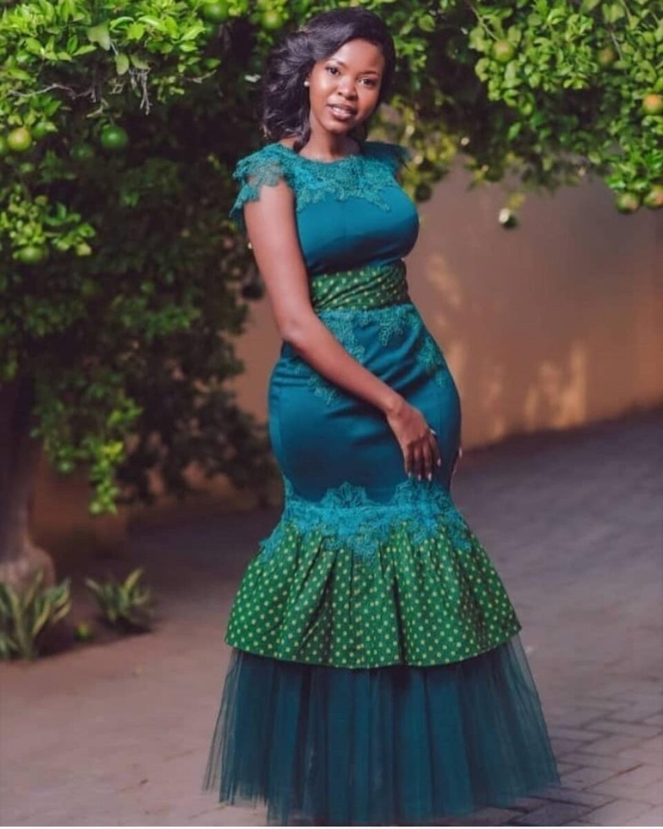 Classy African Shweshwe dresses 2021 2