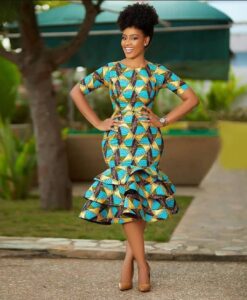 Stylish African Ankara Fashion Dresses 2021 7