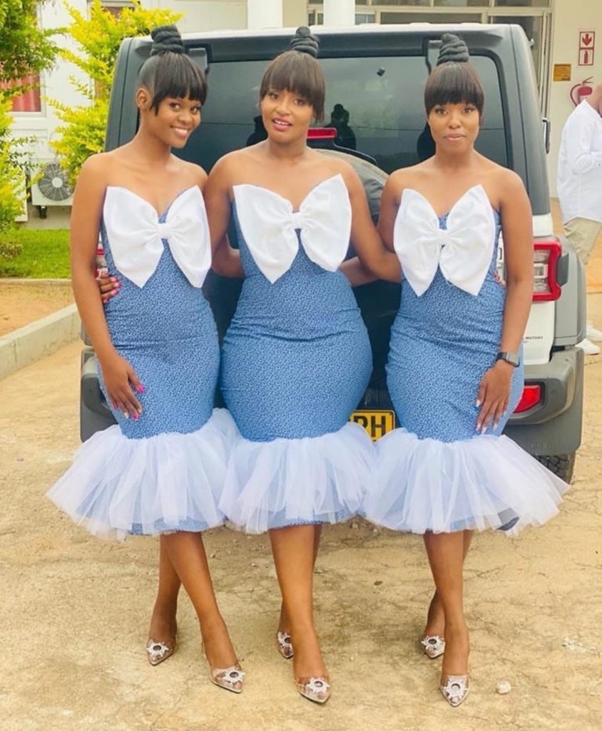 Unique Tswana Traditional Dresses for Weddings 1