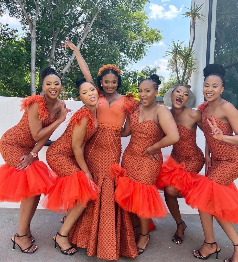 Unique Tswana Traditional Dresses for Weddings 2