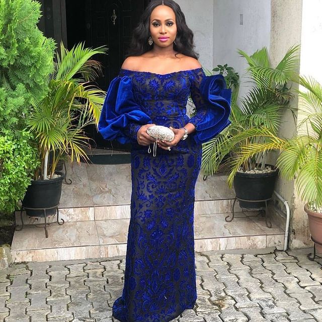 Gorgeous African Lace Gown Styles 2021 2