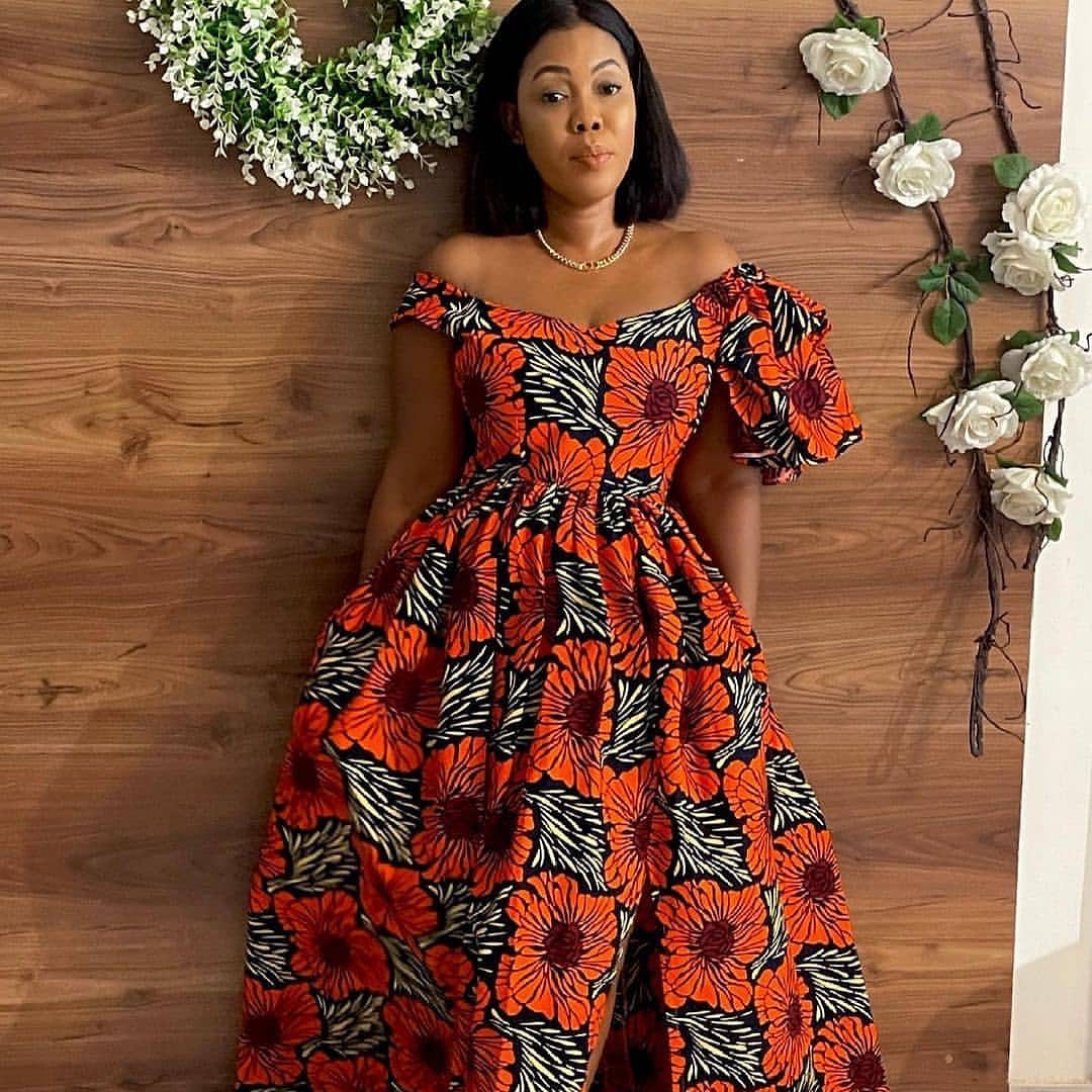 Latest Ankara Gowns 2021 For Ladies 29