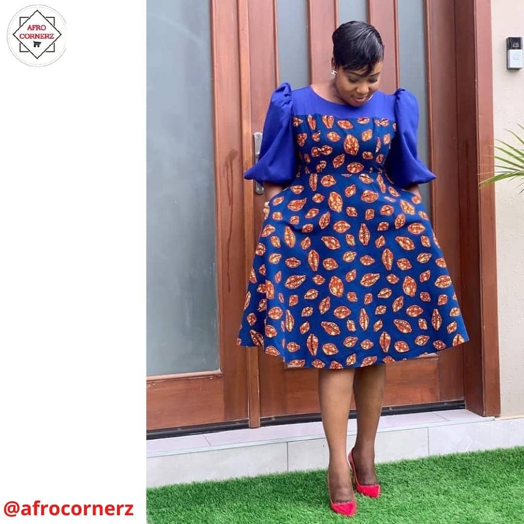 Latest Ankara Gowns 2021 For Ladies 23