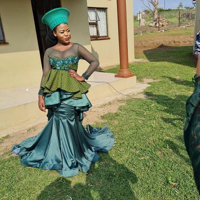Traditional Shweshwe Dresses 2021 for Wedding 16