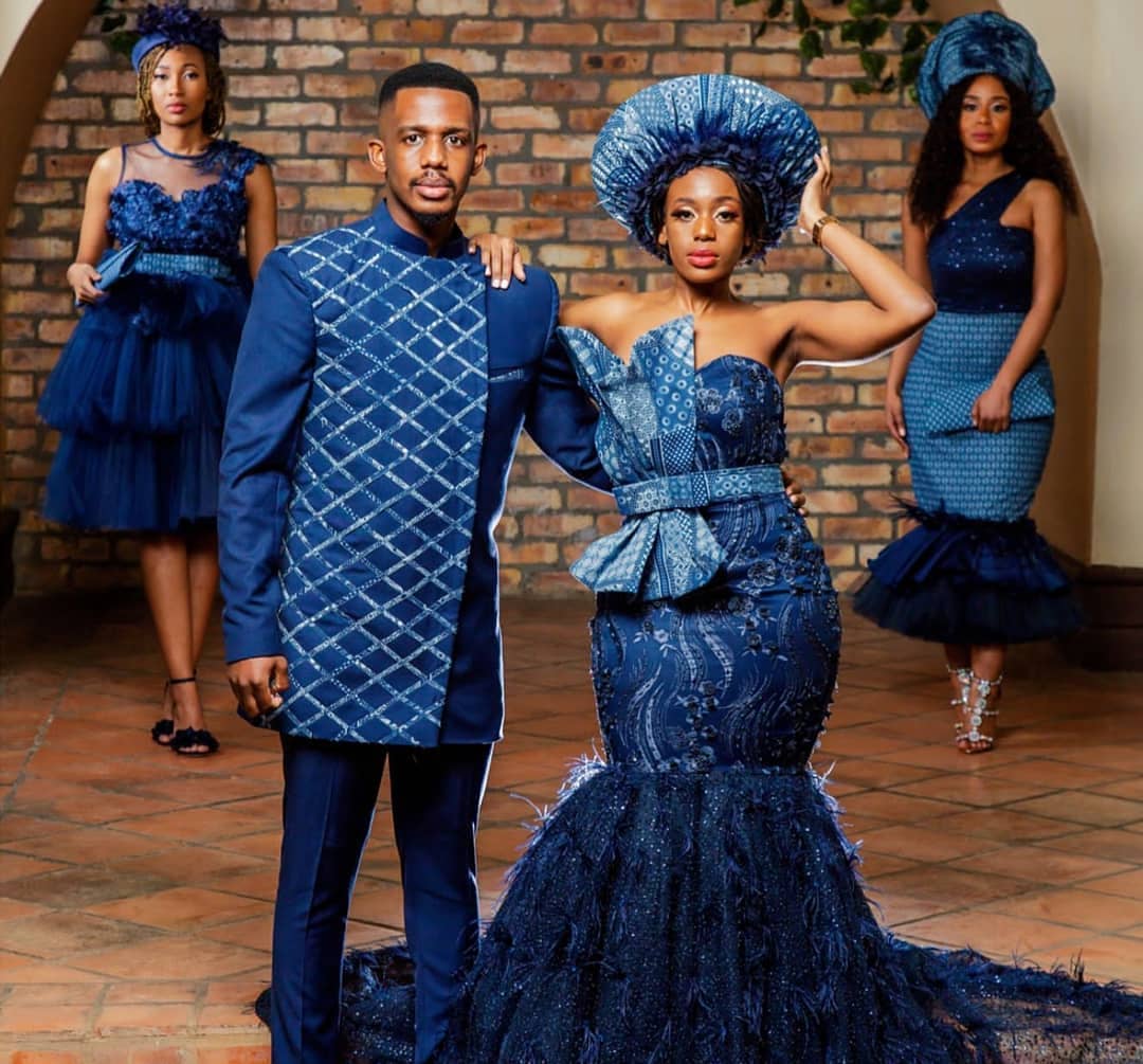 Unique Tswana Traditional Dresses for Weddings 7