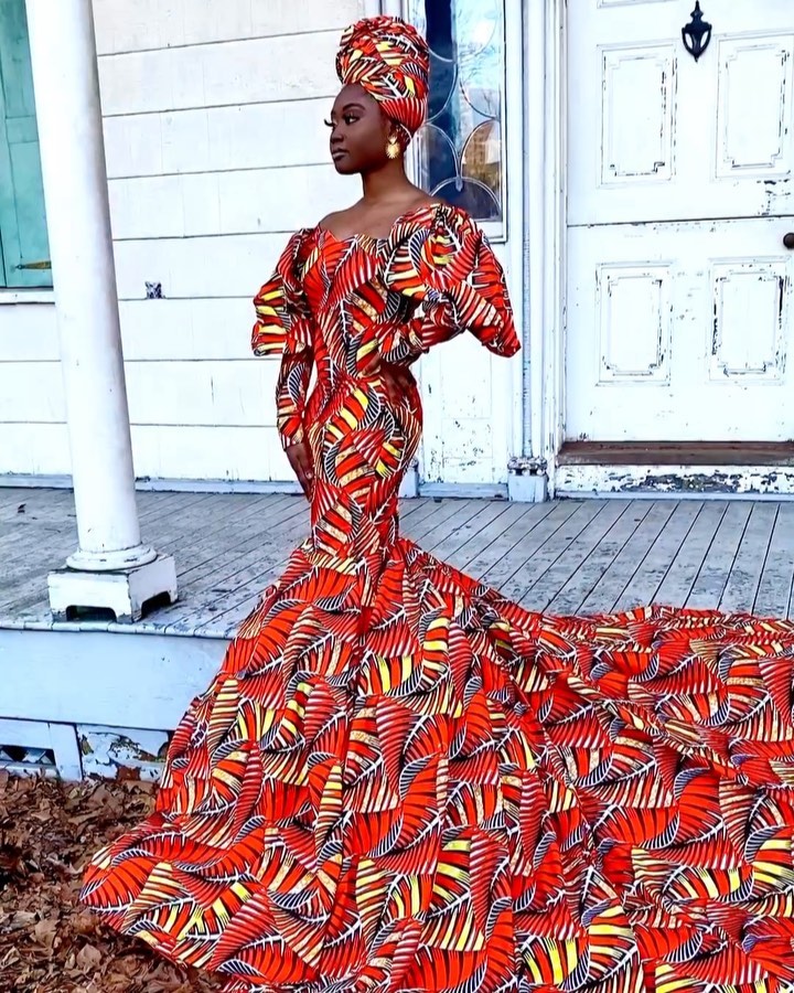Wonderful African Lace Gown Styles 2021 12
