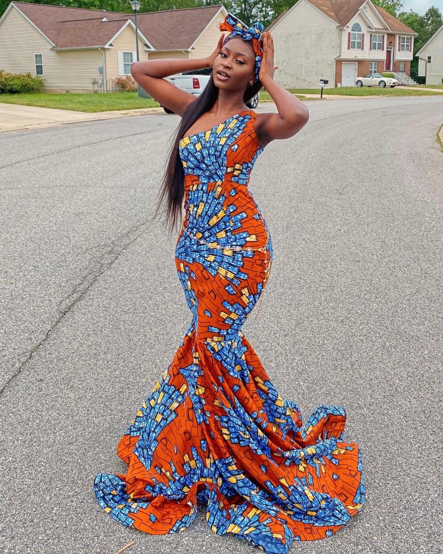 Wonderful African Lace Gown Styles 2021 7