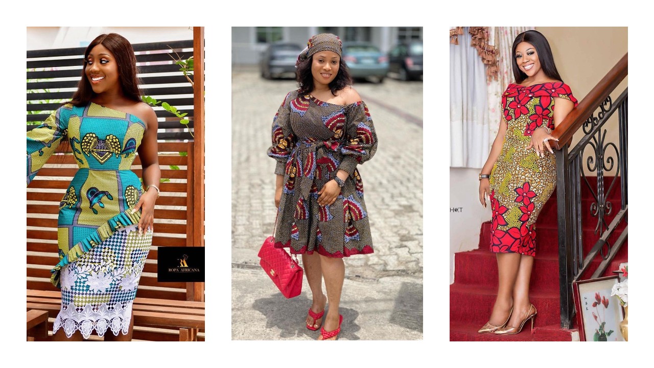 Stylish African Ankara Fashion Dresses 2021 1