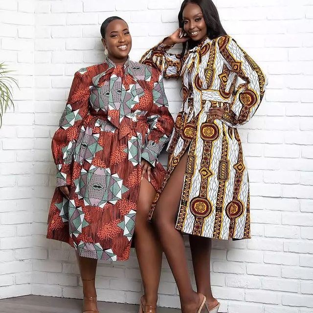 Beautiful Ankara Gowns With Native Styles  27