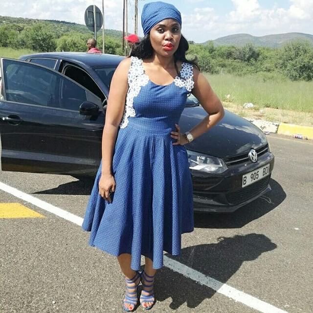 Tswana Traditional Dresses For African Ladies 2024 3