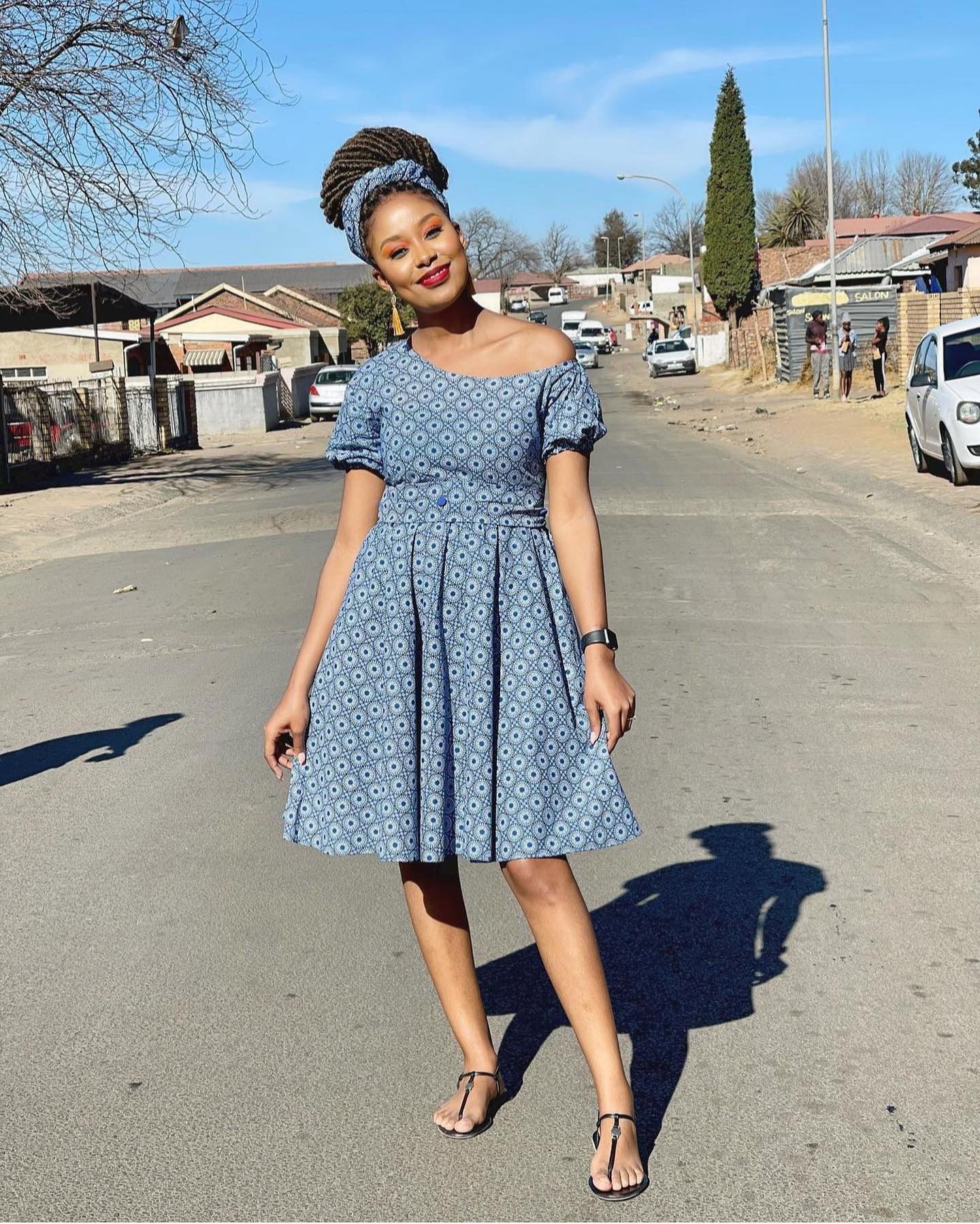 Tswana Traditional Dresses For African Ladies 2024 7