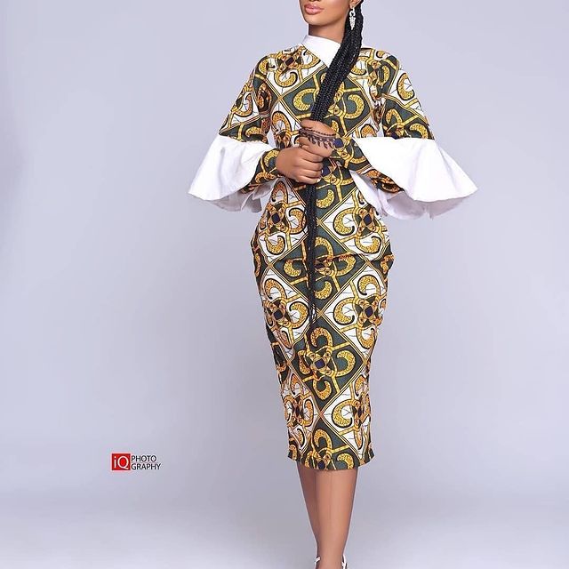  Lovely African Ankara Fashion Dresses 2022 2