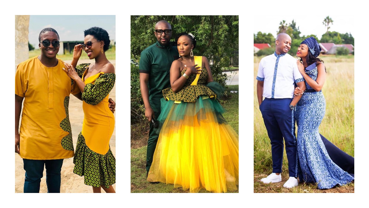 Trendy African Traditional Shweshwe Dress 2021 