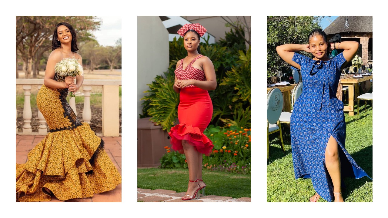 Stunning Shweshwe Dresses For African Women 2022 1