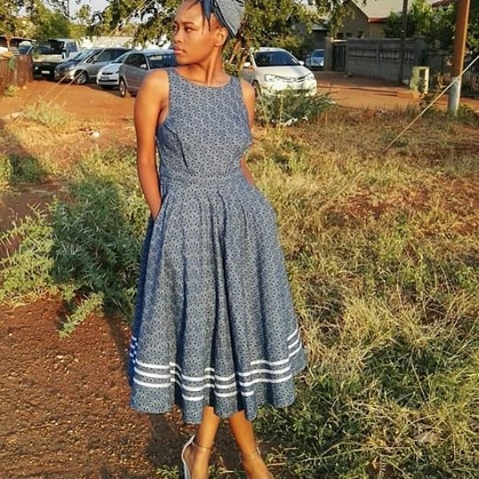 Stunning Tswana Traditional Attires For Wedding 2022 10