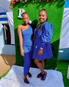 Trendy African Traditional Shweshwe Dress 2021  6