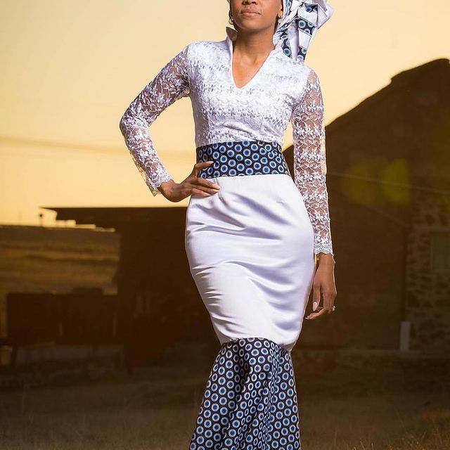 Tswana Traditional Dresses For African Ladies 2022