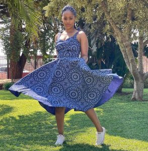 WONDERFUL SOUTH AFRICAN SHWESHWE DRESSES 2022 9