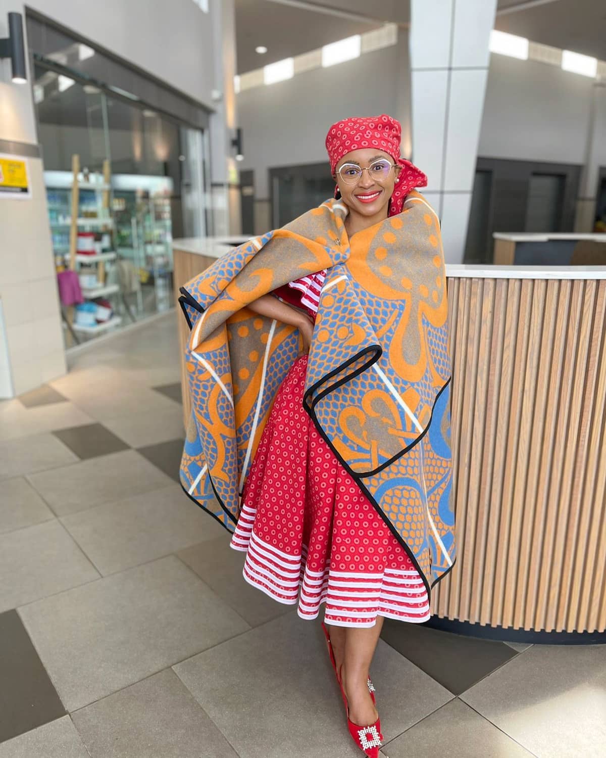 WONDERFUL SOUTH AFRICAN SHWESHWE DRESSES 2022 22