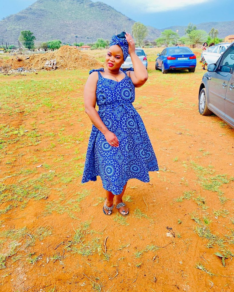 2024 Shweshwe Dresses Styles: The Latest Trend For Ladies