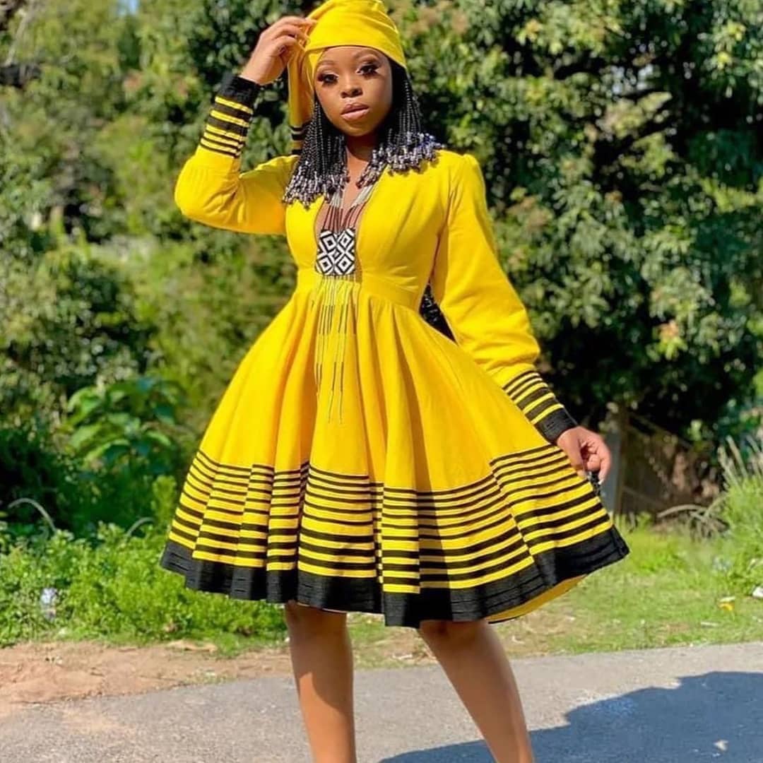 Beautiful Xhosa Traditional Dresses For African Women 2022