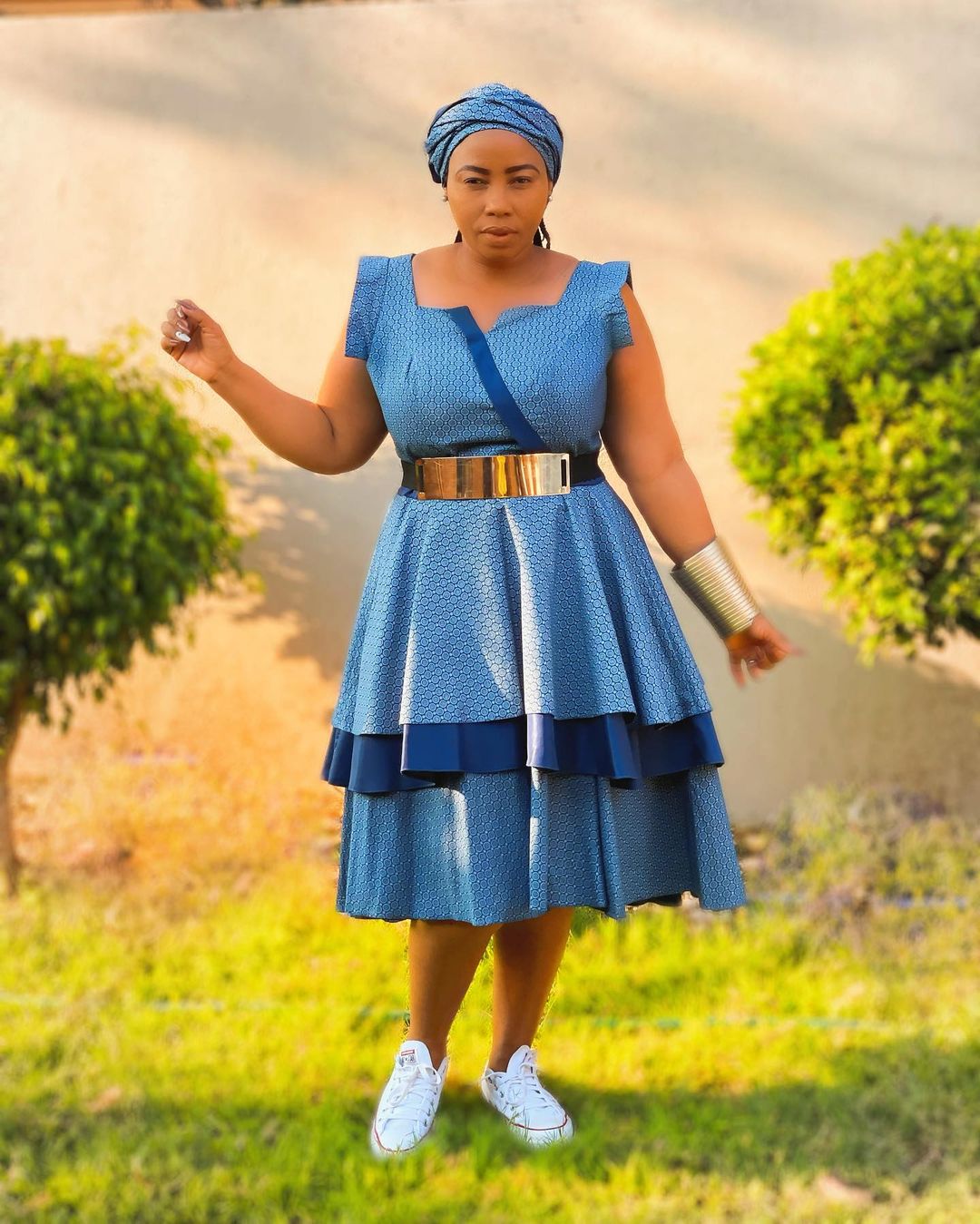 Amazing Shweshwe Dresses 2022 For Black Women  8