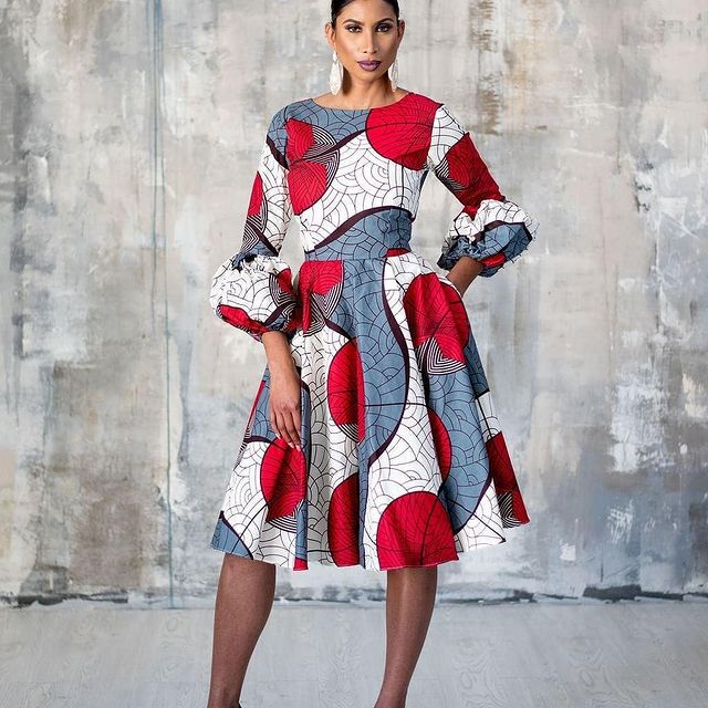 Amazing South African Ankara Dresses 2022 9