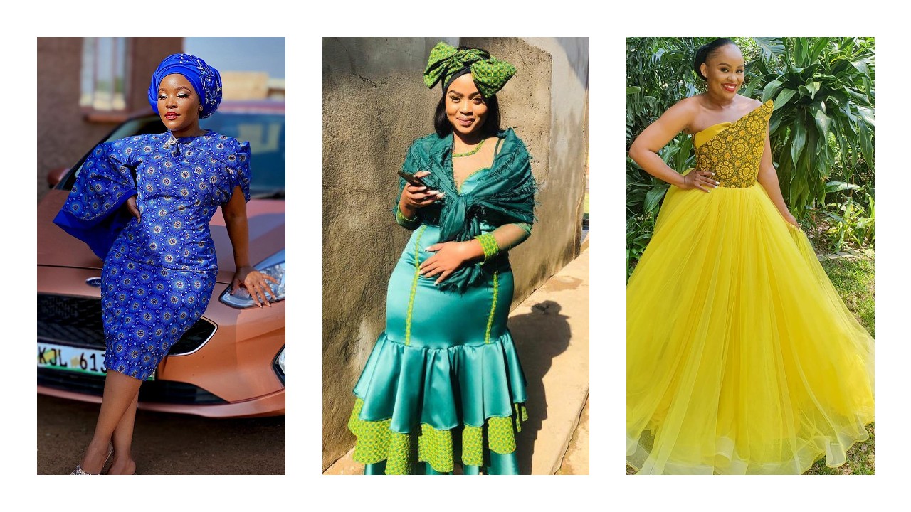 SHWESHWE TRADITIONAL DRESSES AFRICAN 2022