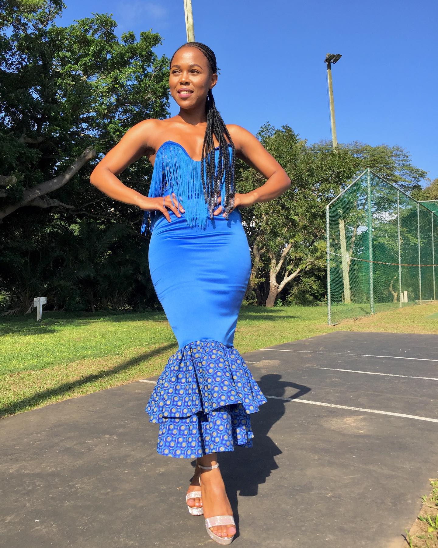 Stunning Shweshwe Dresses 2022 For Black Women 5