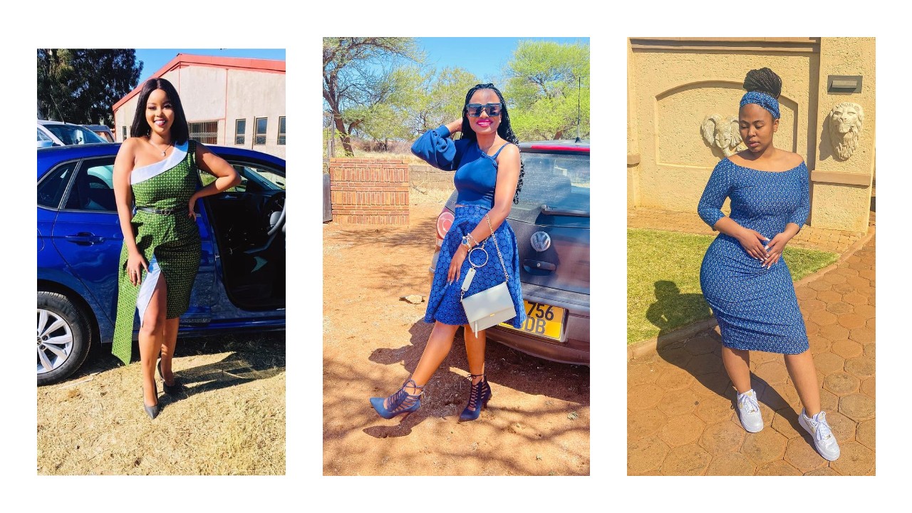 Amazing South African Shweshwe Dresses 2022 For Women