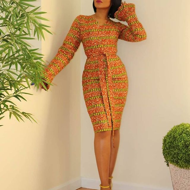 Unique Ankara Gowns Styles 2022 For Women 8