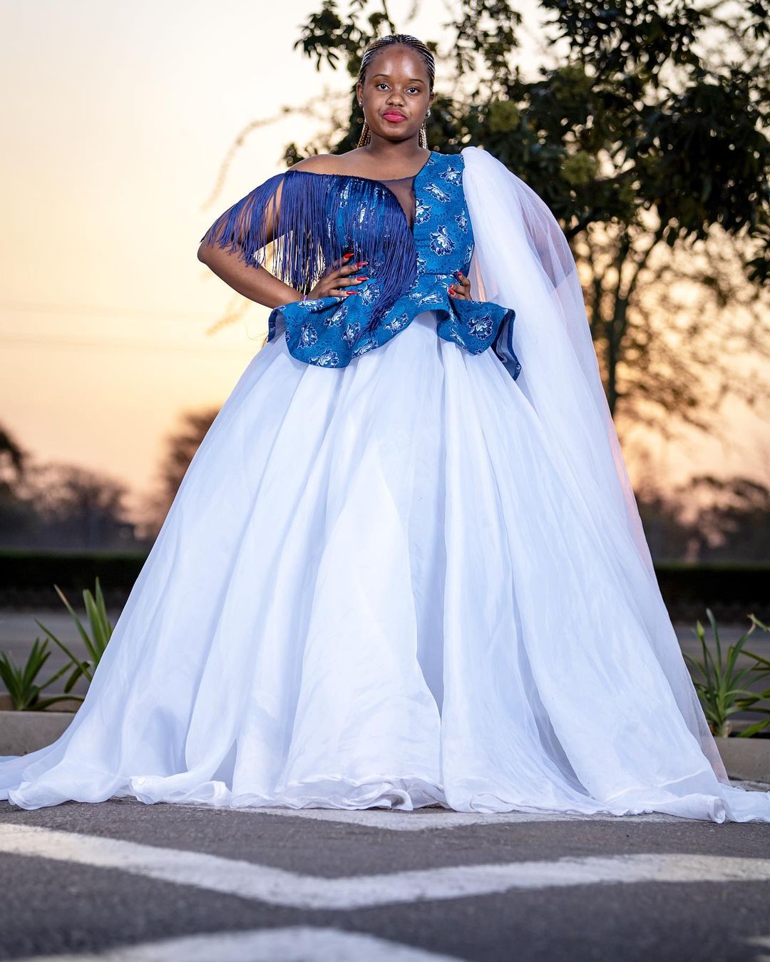 2024 Shweshwe Dresses Styles: The Latest Trend for Ladies 11