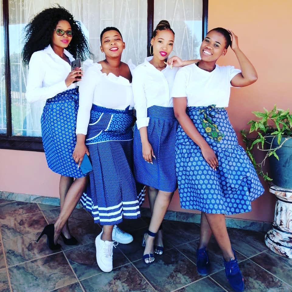Shweshwe Dresses 2022 For South Africa Ladies 12