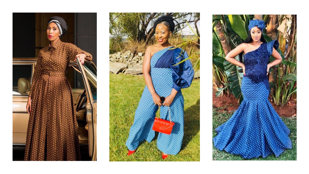 Stunning Shweshwe Dresses For African Ladies 2022