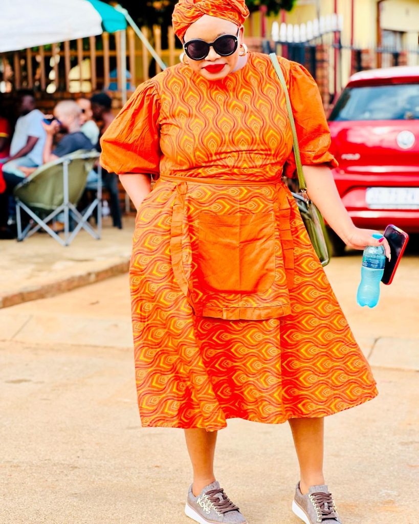 Amazing Traditional Shweshwe Dresses for Makoti 2024 22