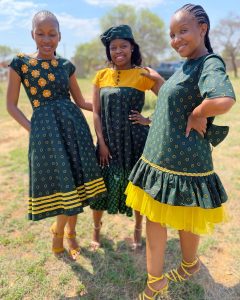 South African Tswana Traditional Dresses 2024 7