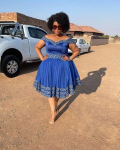 South African Tswana Traditional Dresses 2024 1