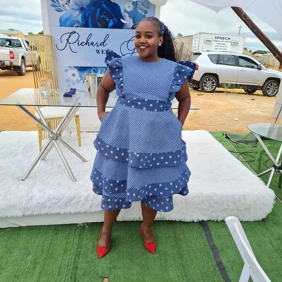 South African Tswana Traditional Dresses 2024 19